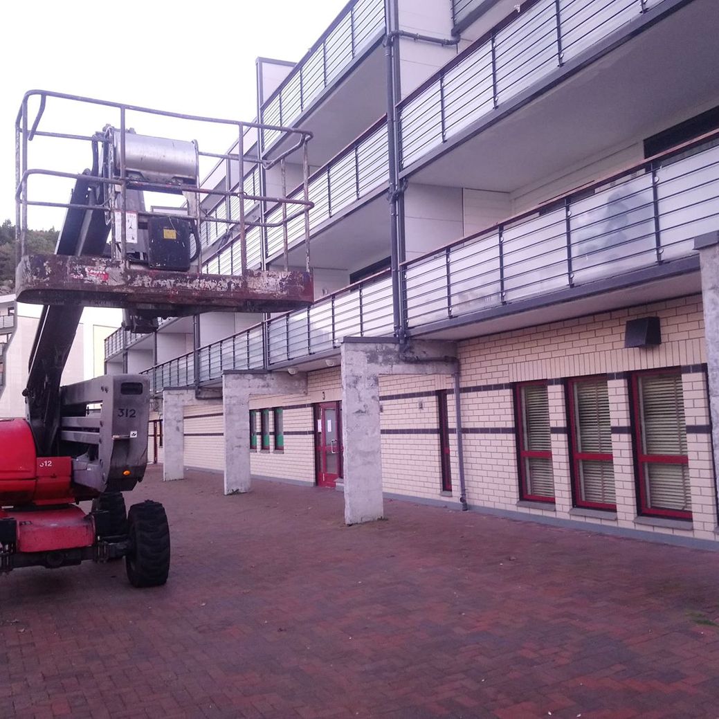 lift utenfor bygning