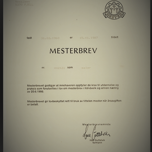 Mesterbrev