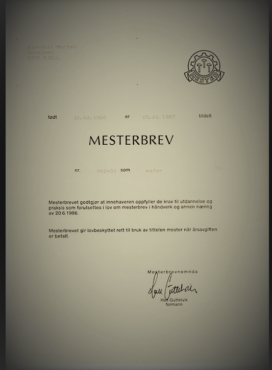 Mesterbrev